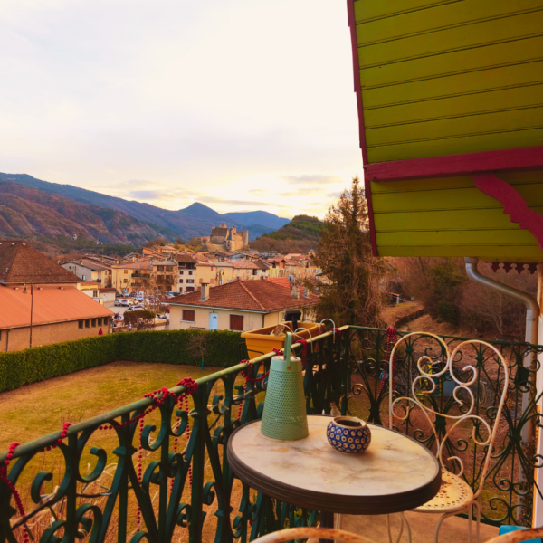 vue sur le chateau de tallard